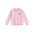 thumbnail image 2 of xiaxaixu Girl's Sweatshirt, Embroidered Flower Pattern Long Sleeve Pullover, 2 of 9