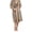 Multi- Mustard, variant on Women's Luxury Terry Cotton Bathrobe Spa Robe Bath Robes Shawl Collar Stripe Red S