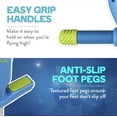 thumbnail image 3 of Flybar iPogo Jr. - Worlds First Interactive Counting Pogo Stick for Kids Ages 5 to 9 (Blue), 3 of 4