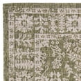 thumbnail image 3 of SAFAVIEH Courtyard Jaki Traditional Indoor/Outdoor Area Rug, 9' x 12', Green/Beige, 3 of 5