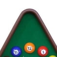 thumbnail image 2 of Benjara BM204214 Pool Theme Triangular Shape Plastic Clock - Multi Color - 20.5 x 2 x 20.5 in., 2 of 5