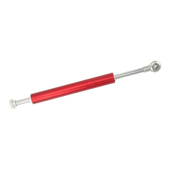 Motorcycle Steering Damper Stabilizer 330mm Universal Aluminum Steering Damper Stabilizer Steering Damper Control Adjustable Motorcycle Steering Damper Kit for Most Motorcycles