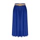thumbnail image 1 of Faldas de Cintura Elástica para las Mujeres de Moda Color Sólido Flamed Tobillo Faldas Casuales para las Mujeres Verano Poliéster, 1 of 8