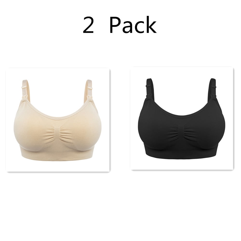 Nursing Bras for Breastfeeding Seamless Ultra Comfort Maternity Bra