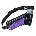 thumbnail image 2 of Cinturón Multiusos Macarena Fanny Riñonera Bolsillos Deportivos Monedero Bolsa para Teléfono Púrpura Luminoso, 2 of 6
