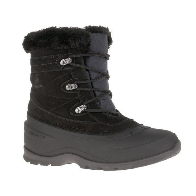 Kamik Bottes d'Hiver The Snovalley 5 pour Femmes Noires - WK2175-BLK