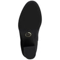 thumbnail image 6 of Journee Womens Alyza Buckle Detail Over-the-Knee Inside Zipper Almond Toe Comfort Sherpa Boots, 6 of 11