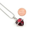 thumbnail image 5 of Anavia Cremation Urn Necklace For Human Ashes January Birthstone Crystal Heart Heart Memorial Jewelry Keepsake Ashes With Velvet Jewelry Box, 5 of 8