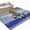 Blue, variant on Entryway Rug 2'x3', Nautical Anchor Kitchen Runner Rugs Non-Slip Carpet Mats, Rudder Stars Retro Black Grey Wooden Grain Bedside Rugs Runners Washable Floor Carpet for Bathroom Laundry Room