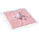 thumbnail image 5 of Cobija para Bebé CREVENT, 34 x 34cm, Unicornio rosa, 5 of 5