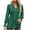 Green tops for women, variant on Women's Fall Plus Size Tops Fashion Workout V Neck Blouses Long Sleeve Basic Tees Casual Pleated Ruffle Tunic Activewear Loose Pullover Dressy Black L
