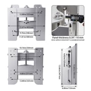 Winibo 8 Adjustable Outboard Motor Jack Plate, Setback Aluminum Jack Plate for Boat Steering System (JP5800C)