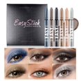 thumbnail image 1 of Eyeshadow Stick Set Bright Colored Contouring And Highlight Eyeshadow Stick Eyeshadow Long Lasting High Pigmented Eye Shadow 2Ml/6Pcs, Makeup Eye Shadow, 1 of 9