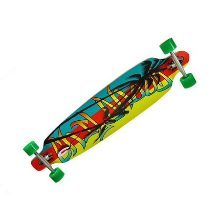 42 Inch Drop Through Complete Longboard Speed Skateboard
