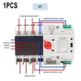 thumbnail image 5 of HLONK 2P 125A Dual Power Automatic Transfer Switch Fit Generator Changeover Switch, 5 of 5