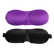 thumbnail image 1 of 2 antifaces para dormir ligeros, cómodos y superajustables, con contorno 3D, para dormir, viajar, trabajar o siestas (morado y negro)., 1 of 7