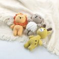 thumbnail image 5 of Handmade Rabbit Monkey Crochet Wool Animal Stuffed Plush Toy Baby Soothing Baby Sleeping Plush Toy Gifts for Kids Birthday, 5 of 5