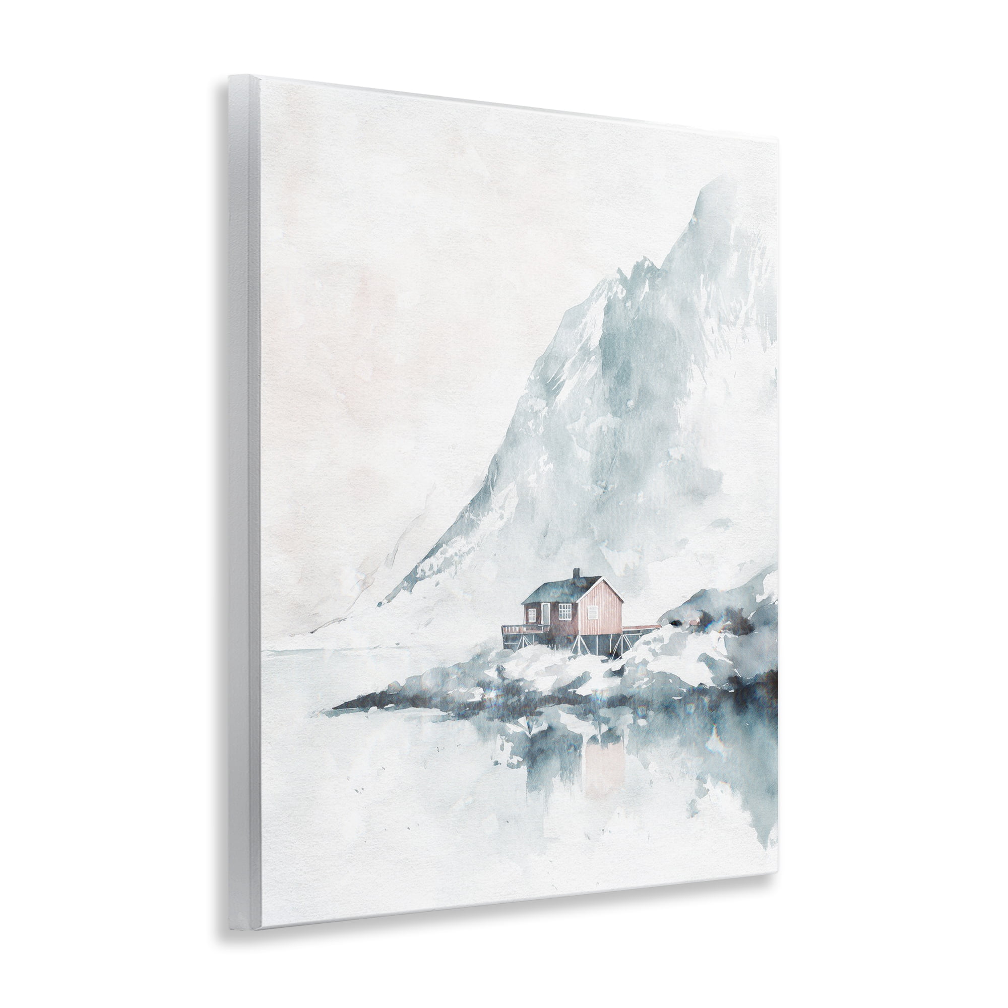 Stupell Industries Snow Shelter Watercolor Wall Plaque Art, design by Svetlana Aleynikova