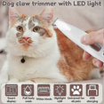 thumbnail image 2 of New Dog Paw Trimmer With Led Light Fully Waterproof Pet Hair Trimmer With Led Display Dog Clippers F, 2 of 5