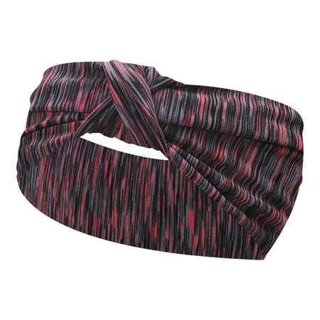 Happydeer Sport Headband Good Elasticity Wide Lightweight Knot Design Yoga Sweatband for Running Happydeer Sport Headband Good Elasticity Wide Lightweight Knot Design Yoga Sweatband for Running