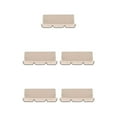 thumbnail image 1 of Guardoinrt Coussin Oscillant Respirant et Confortable Couvre Robuste et Durable Polyester Multifonctions Imperméable à l'Eau Swing Cover off-white 5Set, 1 of 6