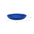 thumbnail image 2 of Your Zone Blue Plastic Round Plate, Single Piece, 2 of 6