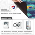 thumbnail image 2 of Coolnut Dishwasher Magnet Cover 23"Wx26"H ,Peacock Feather Farmhouse Kitchen Dishwasher Cover Magnetic Appliance Covers Door Stickers for Kitchen Home Cabinet Decals, 2 of 6