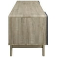 thumbnail image 5 of Modern Contemporary Urban Design Living Room Lounge Club Lobby Media TV Stand Console Table, Wood, Grey Gray Natural, 5 of 7