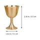thumbnail image 4 of 2 copas de vino de latón, cáliz, vasos para bebidas de latón, vasos para bebidas, 4 of 5