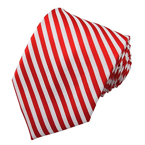 Mens X-Long Zipper Candy Cane Stripe Ties Mens X-Long Zipper Candy Cane Stripe Ties
