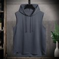 thumbnail image 4 of kamemir Tank Top Men Men's Performance Tank Tops(Dark Gray,XL), 4 of 4