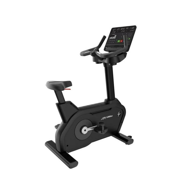 Pre-Owned Life Fitness Club Series  Plus Upright Exercise Bike with SL Console