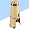 thumbnail image 4 of Homoyoyo Golden Metal Saxophone Cap Protective Cover for Saxophone Mouthpiece, 4 of 5
