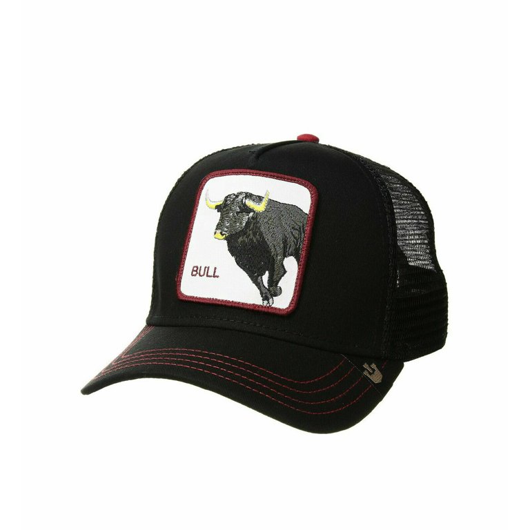 Goorin Bros Animal The Farm Trucker Baseball Snapback Hat Cap Toro Bull  Camo