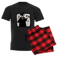 thumbnail image 6 of CafePress - Graduate Receiving Diploma Graduation Pajamas - Men's Dark Loose Fit Cotton Pajama Set, 6 of 7