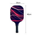 thumbnail image 4 of CSChome Sports Racket Fiber Glass Pickleball Paddle with Non-Slip Handle Precise Control Ultra-Comfy Grip Pickleball Racket Sports Training Tools, 4 of 7