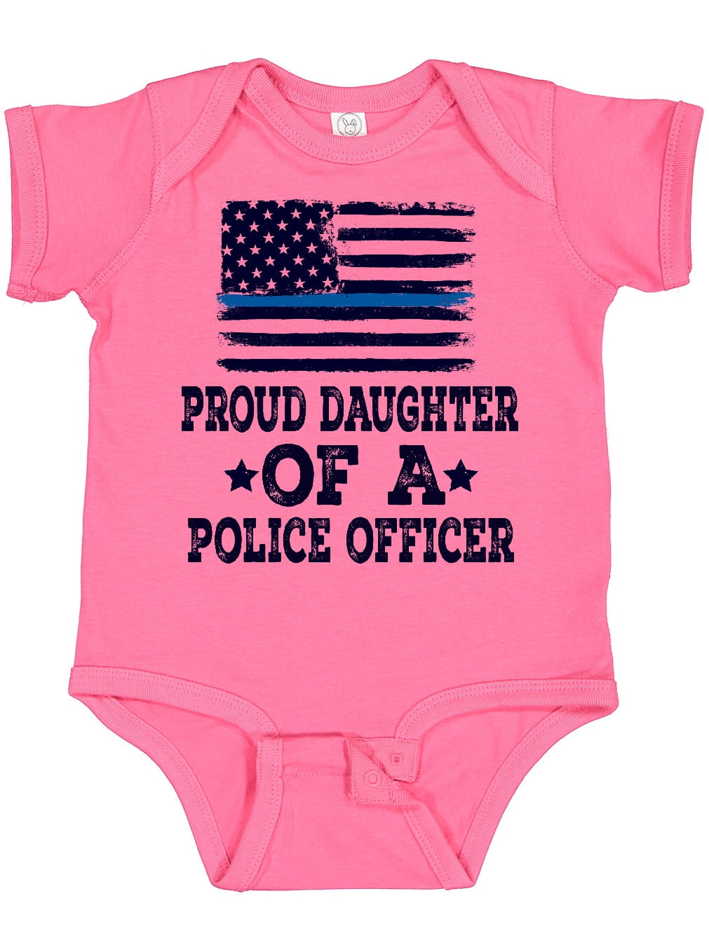 Inktastic Police Officer Proud Daughter Gift Baby Girl Bodysuit -  Walmart.com