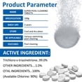 thumbnail image 3 of Comprimés de Chlore pour Piscines et Spas, 90 % de Chlore Disponible, 50g - 2 Pack, 3 of 8
