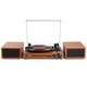 thumbnail image 1 of Tocadiscos de vinilo Udreamer Bluetooth 5.3 Vintage Marrón, 1 of 9