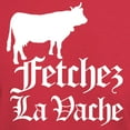 thumbnail image 3 of CafePress - Fetchez La Vache Dark T Shirt - Men's Classic Graphic Cotton T-Shirt, 3 of 4