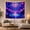 Crystalline Flower, variant on Cosmic Butterfly Over an Alien Valley, Mystical Fantasy for Space Lovers, Ethereal Nature Decor, Halloween Gift, Tapestry Wall Hanging for Bedroom and Living Room