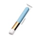 thumbnail image 5 of Soidarity Champú de pestañas para extensiones de pestañas, cepillos para la nariz, de cejas, mango acrílico, resaltador, cabeza de Pinceles de maquillaje y herramientas cabeza plana azul, 5 of 6