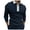 Dark Blue, variant on LEEy-world Mens T Shirt Men Spring and Summer Top Shirt Fashion Print Casual Lapel Single Beach Top Short Sleeve Shirt Black,M