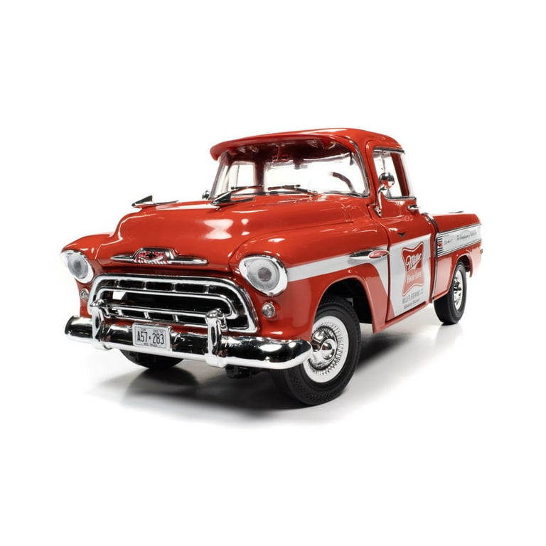 Miller High Life 1957 Chevy Cameo Pickup Truck, Red and