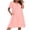 Light Pink, variant on Ekouaer Nightgowns for Women Cotton House Dress with Pockets Short Sleeve Mumu Dress Embroidered Lounge Dress