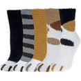 thumbnail image 1 of Cat Claws Ladies Winter Warm Soft Fluffy Bed Sock Lounge Slipper Floor Sock, 1 of 5