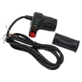 thumbnail image 4 of Electric Bike Throttle Grip, Electric Bike Throttle Handle Easy Installation 22mm Handle Diameter Sensitive Speed Control  For Electric Bike, 4 of 8