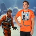 thumbnail image 6 of Star Wars Mens' Luke Skywalker X-Wing Pilot Suit T-Shirt, 6 of 8