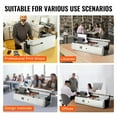 thumbnail image 6 of VEVOR Thermal Binding Machine, 400 Sheets Capacity Hot Glue Binding Machine, Thermal Book Binder 40mm Binding Thickness A3(Short Edge)/A4/A5 Document, 6 of 9