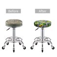 thumbnail image 3 of Lemons on Striped Round Bar Stool Seat Covers, Elastic Round Chair Cover Stool Seat Slipcover Bar Stool Cushions Round Pad for 12-14 inch, 3 of 5